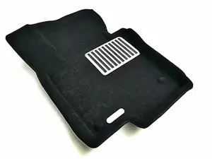 Коврики в салон текстильные Euromat 3D lux VOLKSWAGEN Jetta 6 (2011-2018), черные (5 шт.)