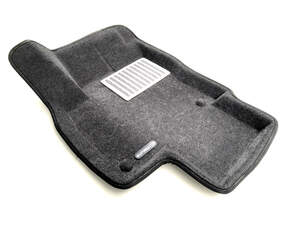 Коврики в салон текстильные Euromat 3D Lux VOLKSWAGEN Tiguan (2017-) (Укороченные) серые Коврики в салон текстильные Euromat 3D Lux VOLKSWAGEN Tiguan (2017-) (Укороченные) серые