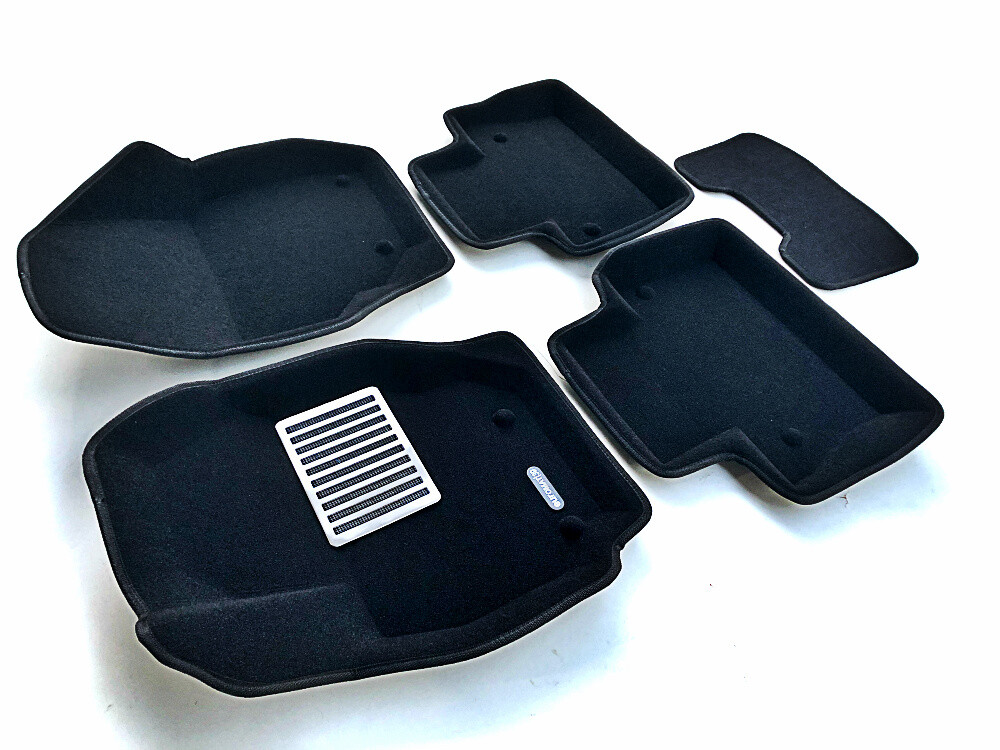 Коврики в салон текстильные Euromat 3D lux VOLVO S 80 (2006-2018), черные (5 шт.) Коврики в салон текстильные Euromat 3D lux VOLVO S 80 (2006-2018), черные (5 шт.)