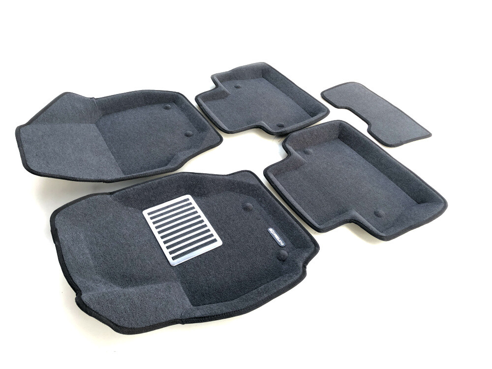 Коврики в салон текстильные Euromat 3D Lux VOLVO XC 70 (2007-2016) /S 80 (2006-2016) серые Коврики в салон текстильные Euromat 3D Lux VOLVO XC 70 (2007-2016) /S 80 (2006-2016) серые