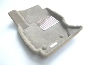 Коврики в салон текстильные Euromat 3D lux VOLVO S 80 (2006-2018), бежевые (5 шт.)