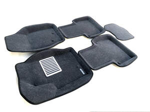 Коврики в салон текстильные Euromat 3D lux VOLVO XC 90 (2002-2014), серые (5 шт.) Коврики в салон текстильные Euromat 3D lux VOLVO XC 90 (2002-2014), серые (5 шт.)