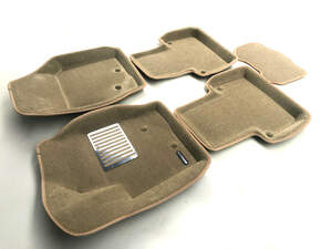 Коврики в салон текстильные Euromat 3D lux VOLVO XC 90 (2002-2014), бежевые (5 шт.) Коврики в салон текстильные Euromat 3D lux VOLVO XC 90 (2002-2014), бежевые (5 шт.)