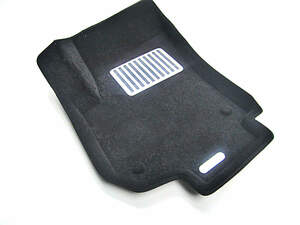 Коврики в салон текстильные Euromat 3D lux OPEL Zafira B (2005-2012), черные (5шт.)