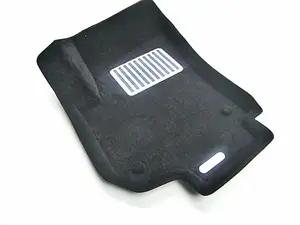 Коврики в салон текстильные Euromat 3D lux OPEL Zafira B (2005-2012), черные (5шт.)