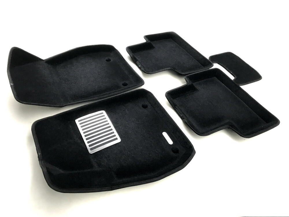 Коврики в салон текстильные Euromat 3D lux OPEL Zafira C (2012-2018), черные (5 шт.) Коврики в салон текстильные Euromat 3D lux OPEL Zafira C (2012-2018), черные (5 шт.)