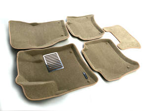 Коврики в салон текстильные Euromat 3D lux PORSCHE Volkswagen Touareg (2010-2018), бежевые (5 шт.) Коврики в салон текстильные Euromat 3D lux PORSCHE Volkswagen Touareg (2010-2018), бежевые (5 шт.)