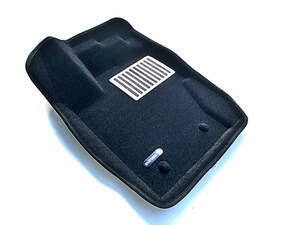 Коврики в салон текстильные Euromat 3D lux RENAULT Duster (2011-2018), черные (5 шт.)