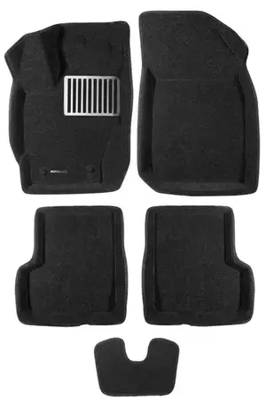 Коврики в салон текстильные Euromat 3D Lux NISSAN Terrano (2014-) /RENAULT Duster (2014-)