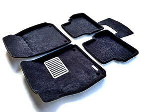 Коврики в салон текстильные Euromat 3D lux SAAB 9-5 (2005-2012), черные (5 шт.) Коврики в салон текстильные Euromat 3D lux SAAB 9-5 (2005-2012), черные (5 шт.)