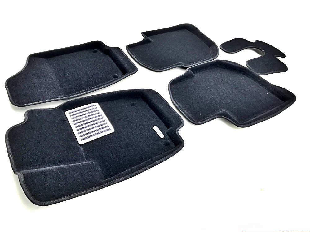 Коврики в салон текстильные Euromat 3D lux SKODA Rapid (20(2013-2020) 20, 2020-н.в.)VW POLO (2020-н.в.), черные (5 шт.) Коврики в салон текстильные Euromat 3D lux SKODA Rapid (20(2013-2020) 20, 2020-н.в.)VW POLO (2020-н.в.), черные (5 шт.)