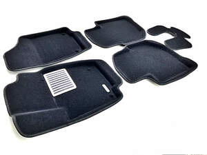 Коврики в салон текстильные Euromat 3D lux SKODA Rapid (20(2013-2020) 20, 2020-н.в.)VW POLO (2020-н.в.), черные (5 шт.) Коврики в салон текстильные Euromat 3D lux SKODA Rapid (20(2013-2020) 20, 2020-н.в.)VW POLO (2020-н.в.), черные (5 шт.)