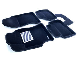 Коврики в салон текстильные Euromat 3D lux SUBARU XV 2017-н.в., (черные, 4 шт.) Коврики в салон текстильные Euromat 3D lux SUBARU XV 2017-н.в., (черные, 4 шт.)