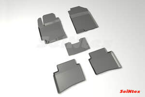 Коврики резиновые с высоким бортом Hyundai SOLARIS II(2017-н.в.) "Seintex" Коврики резиновые с высоким бортом Hyundai SOLARIS II(2017-н.в.) "Seintex"