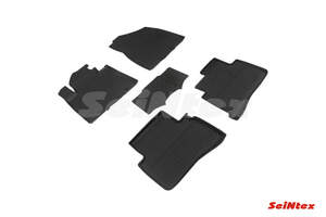 Коврики резиновые с высоким бортом Hyunday Tucson III (Рест.)(2018-н.в.) "Seintex" Коврики резиновые с высоким бортом Hyunday Tucson III (Рест.)(2018-н.в.) "Seintex"