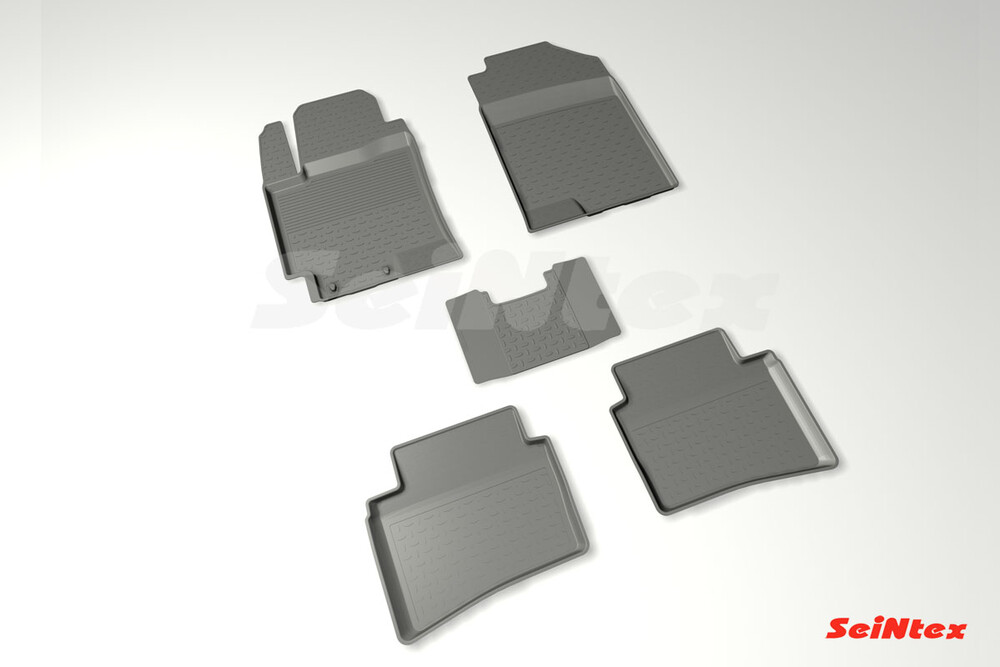 Коврики резиновые с высоким бортом Kia RIO IV(2017-н.в.) "Seintex" Коврики резиновые с высоким бортом Kia RIO IV(2017-н.в.) "Seintex"