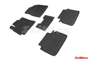 Коврики резиновые с высоким бортом KIA SOUL III(2019-н.в.) "Seintex" Коврики резиновые с высоким бортом KIA SOUL III(2019-н.в.) "Seintex"