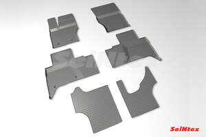 Коврики резиновые с высоким бортом LAND ROVER DISCOVERY V(2017-н.в.) "Seintex" Коврики резиновые с высоким бортом LAND ROVER DISCOVERY V(2017-н.в.) "Seintex"