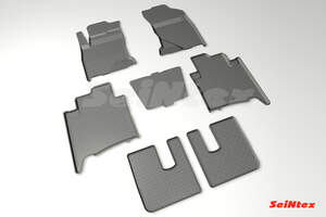 Коврики резиновые с высоким бортом TOYOTA Fortuner II (2017-н.в.) "Seintex" Коврики резиновые с высоким бортом TOYOTA Fortuner II (2017-н.в.) "Seintex"