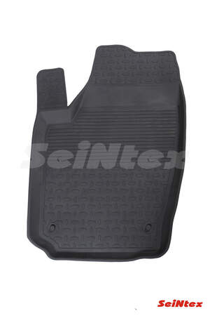 Коврики резиновые с высоким бортом VOLKSWAGEN POLO Sedan(2019-н.в.) "Seintex"