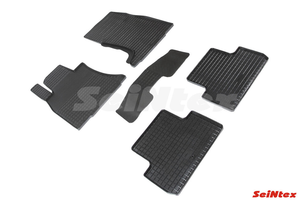 Коврики резиновые с рисунком "Сетка" Hyundai GENESIS G70(2017-н.в.) "Seintex" Коврики резиновые с рисунком "Сетка" Hyundai GENESIS G70(2017-н.в.) "Seintex"