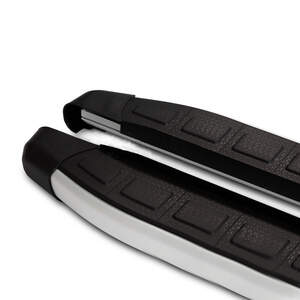 Пороги-подножки DOLUNAY для NISSAN PATROL 2007-2010 (алюминий+пластик) от ERKUL