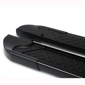 (a) Пороги-подножки ALMOND BLACK (алюминий+пластик) от ERKUL (a) Пороги-подножки ALMOND BLACK (алюминий+пластик) от ERKUL