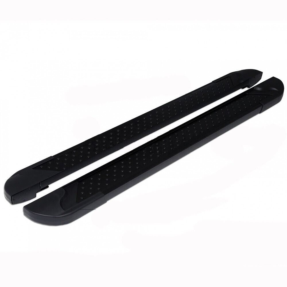 (a) Пороги-подножки ALMOND BLACK (алюминий+пластик) от ERKUL (a) Пороги-подножки ALMOND BLACK (алюминий+пластик) от ERKUL