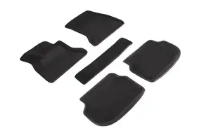 Коврики в салон текстильные SeiNtex 3D BMW 5 Ser F-10 (2010-2013) черные
