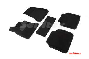 Коврики в салон текстильные SeiNtex 3D BMW 7 Ser G-12 (2015-н.в) черные Коврики в салон текстильные SeiNtex 3D BMW 7 Ser G-12 (2015-н.в) черные