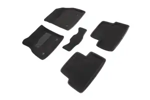 Коврики в салон текстильные SeiNtex 3D CHEVROLET CRUZE (2009-2015) черные