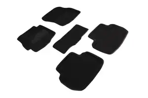 Коврики в салон текстильные SeiNtex 3D CITROEN C-CROSSER (2007-2013) черные