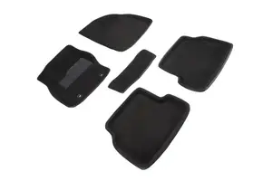 Коврики в салон текстильные SeiNtex 3D FORD FOCUS II (2008-2011) черные