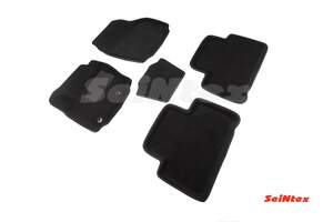 Коврики в салон текстильные SeiNtex 3D FORD GALAXY (2006-2015) черные Коврики в салон текстильные SeiNtex 3D FORD GALAXY (2006-2015) черные