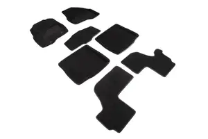 Коврики в салон текстильные SeiNtex 3D FORD EXPLORER V 3,5 SPORT (2010-2015) черные