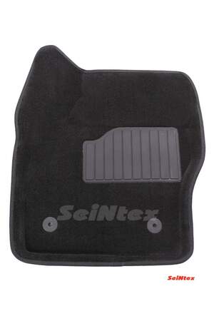 Коврики в салон текстильные SeiNtex 3D FORD KUGA rest. (2016-н.в) черные