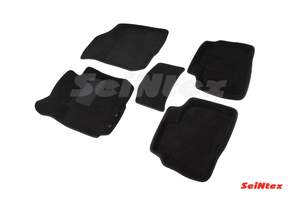 Коврики в салон текстильные SeiNtex 3D HYUNDAI Elantra (2006-2011) черные Коврики в салон текстильные SeiNtex 3D HYUNDAI Elantra (2006-2011) черные