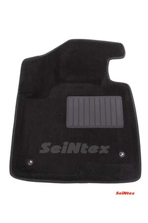 Коврики в салон текстильные SeiNtex 3D HYUNDAI SANTA FE III (2012-н.в) черные