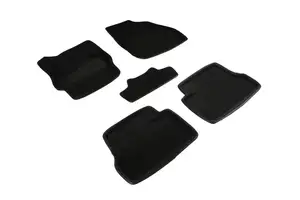 Коврики в салон текстильные SeiNtex 3D MAZDA 3 (2009-2013) черные