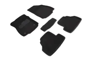Коврики в салон текстильные SeiNtex 3D OPEL MOKKA (2012-н.в) черные