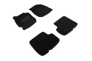 Коврики в салон текстильные SeiNtex 3D RENAULT DUSTER рестайлинг (2015-н.в) черные
