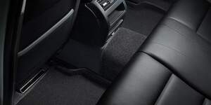 Коврики в салон текстильные SeiNtex 3D SKODA Rapid (2014-2023)черные