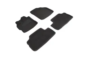Коврики в салон текстильные SeiNtex 3D TOYOTA COROLLA (300N/MC) (2007-2013) черные