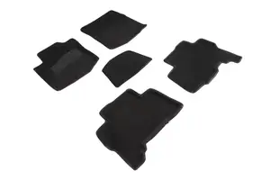 Коврики в салон текстильные SeiNtex 3D TOYOTA LAND CRUISER PRADO150 (2009-2013) черные