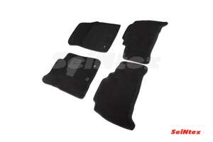 Коврики в салон текстильные SeiNtex 3D TOYOTA LAND CRUISER 200 рестайлинг (2012-н.в) черные Коврики в салон текстильные SeiNtex 3D TOYOTA LAND CRUISER 200 рестайлинг (2012-н.в) черные