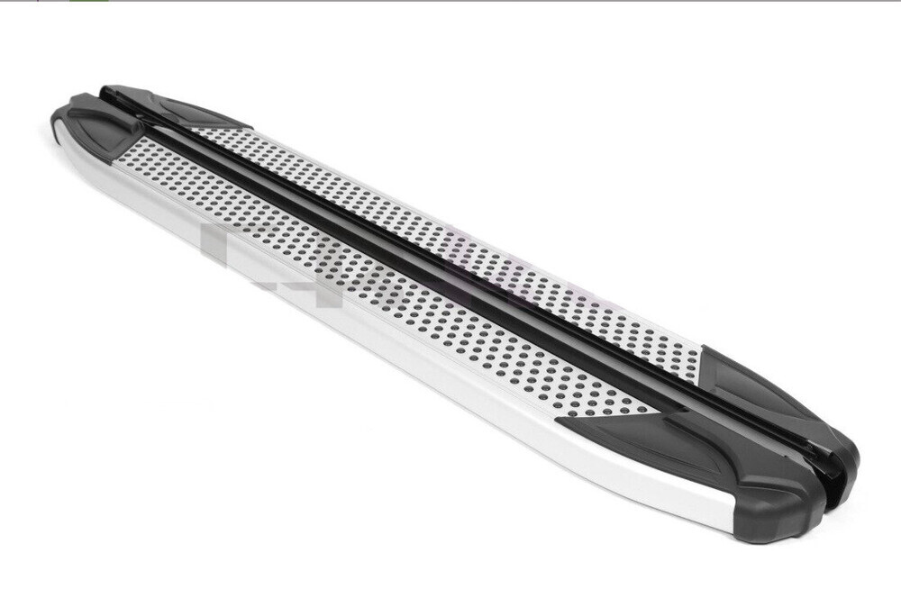 Пороги-подножки MEVSIM V2 GREY для SUZUKI GRAND VITARA 5 дв. 2010-2018 (алюминий+пластик) от ERKUL Пороги-подножки MEVSIM V2 GREY для SUZUKI GRAND VITARA 5 дв. 2010-2018 (алюминий+пластик) от ERKUL