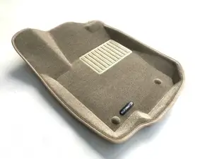 Коврики в салон текстильные Euromat 3D Business MERCEDES ML-class W164 (2006-2012), бежевые (5 шт.)