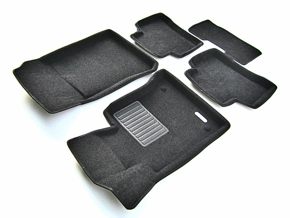 Коврики в салон текстильные Euromat 3D Business MERCEDES С-class W204 (2008-2014), черные (5 шт.) Коврики в салон текстильные Euromat 3D Business MERCEDES С-class W204 (2008-2014), черные (5 шт.)