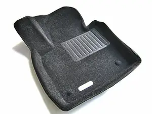 Коврики в салон текстильные Euromat 3D Business AUDI Q3 (2012-2017), черные (5 шт.)