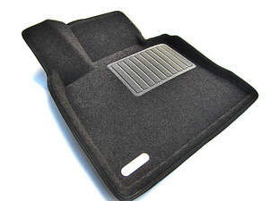 Коврики в салон текстильные Euromat 3D Business BMW X5 (E-70) (2008-2014), черные (3 шт.)